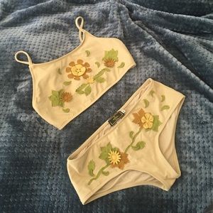VTG FENDI swimsuit bikini RARE